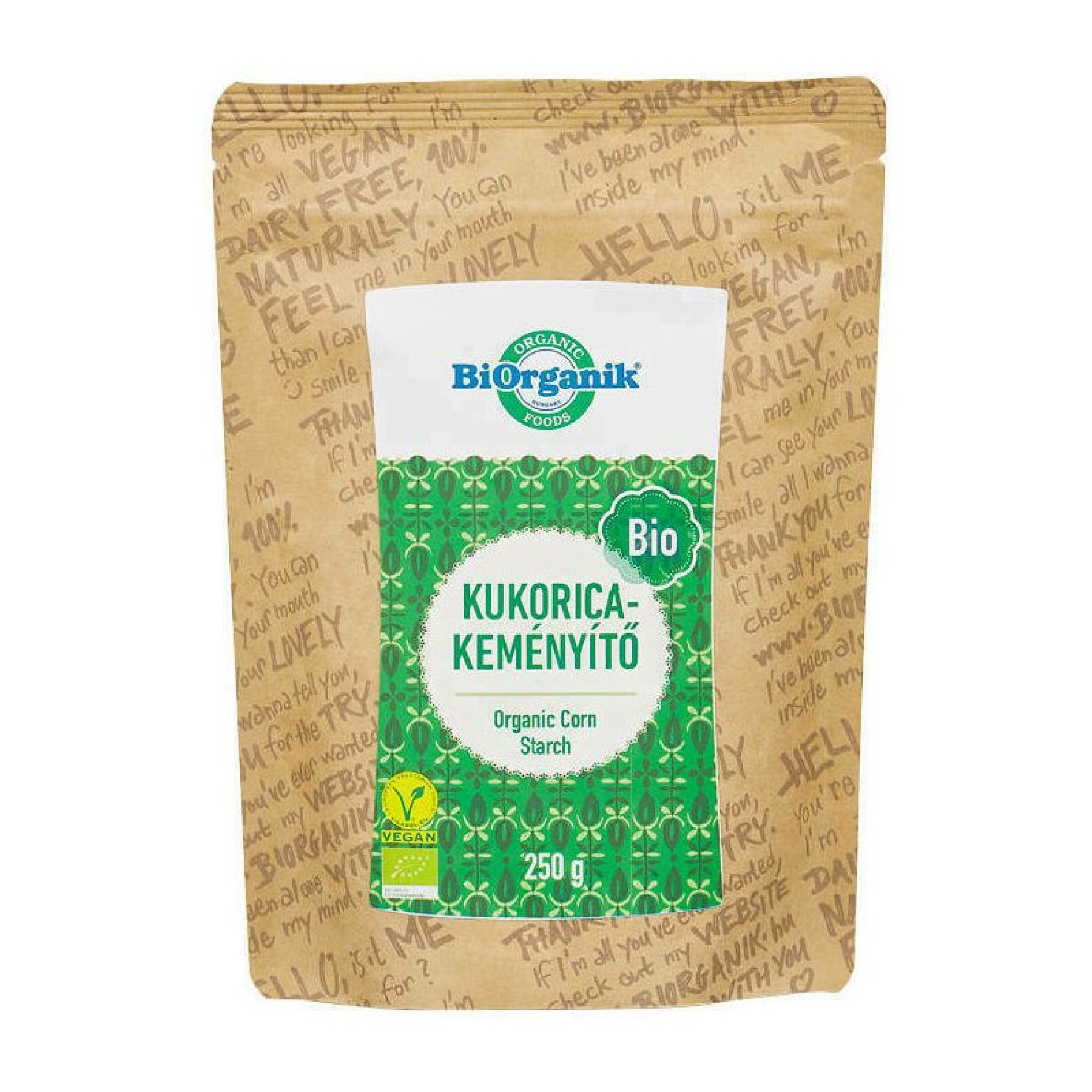 Amidon din porumb bio 250g Biorganik