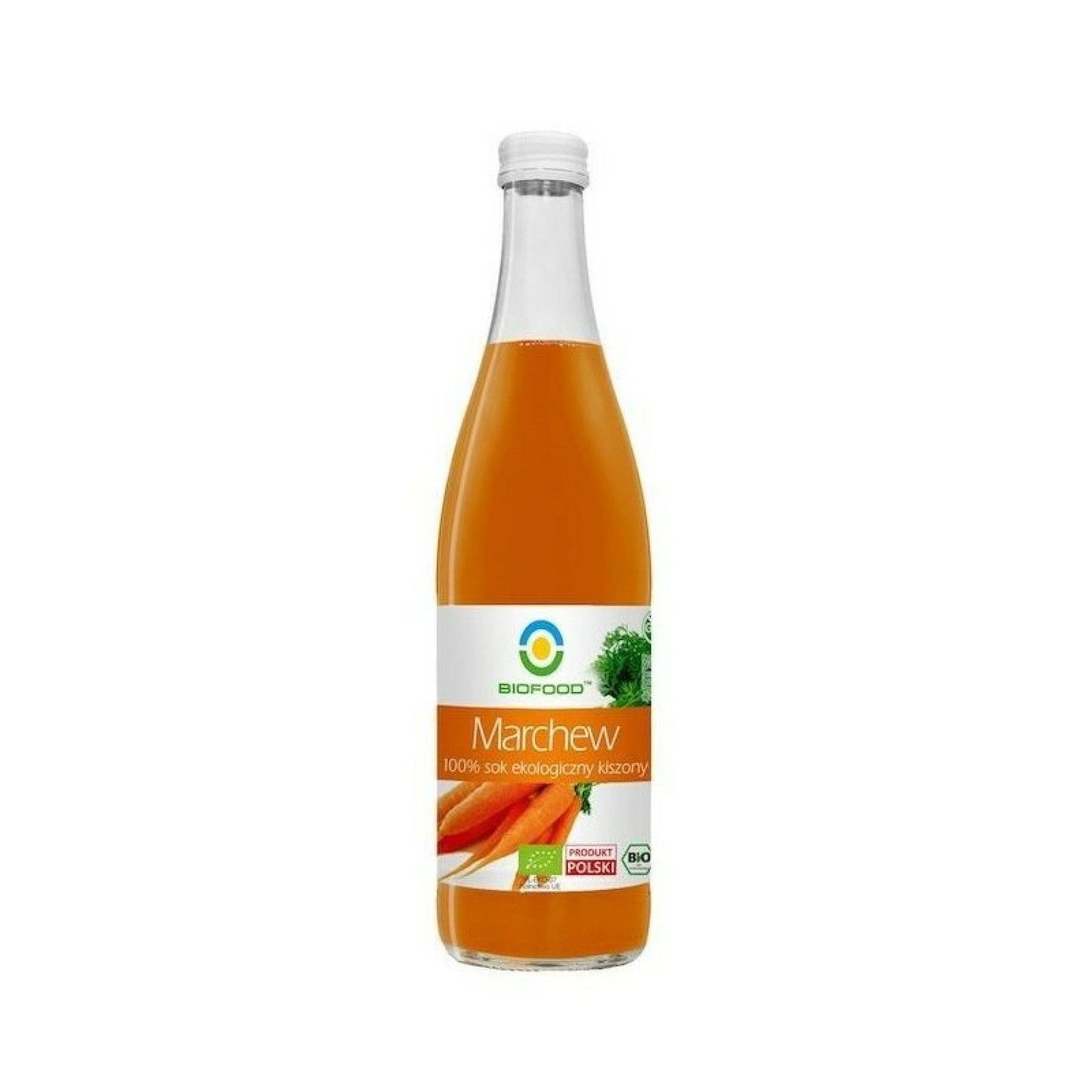 Suc de morcovi lactofermentati bio 500ml Biofood