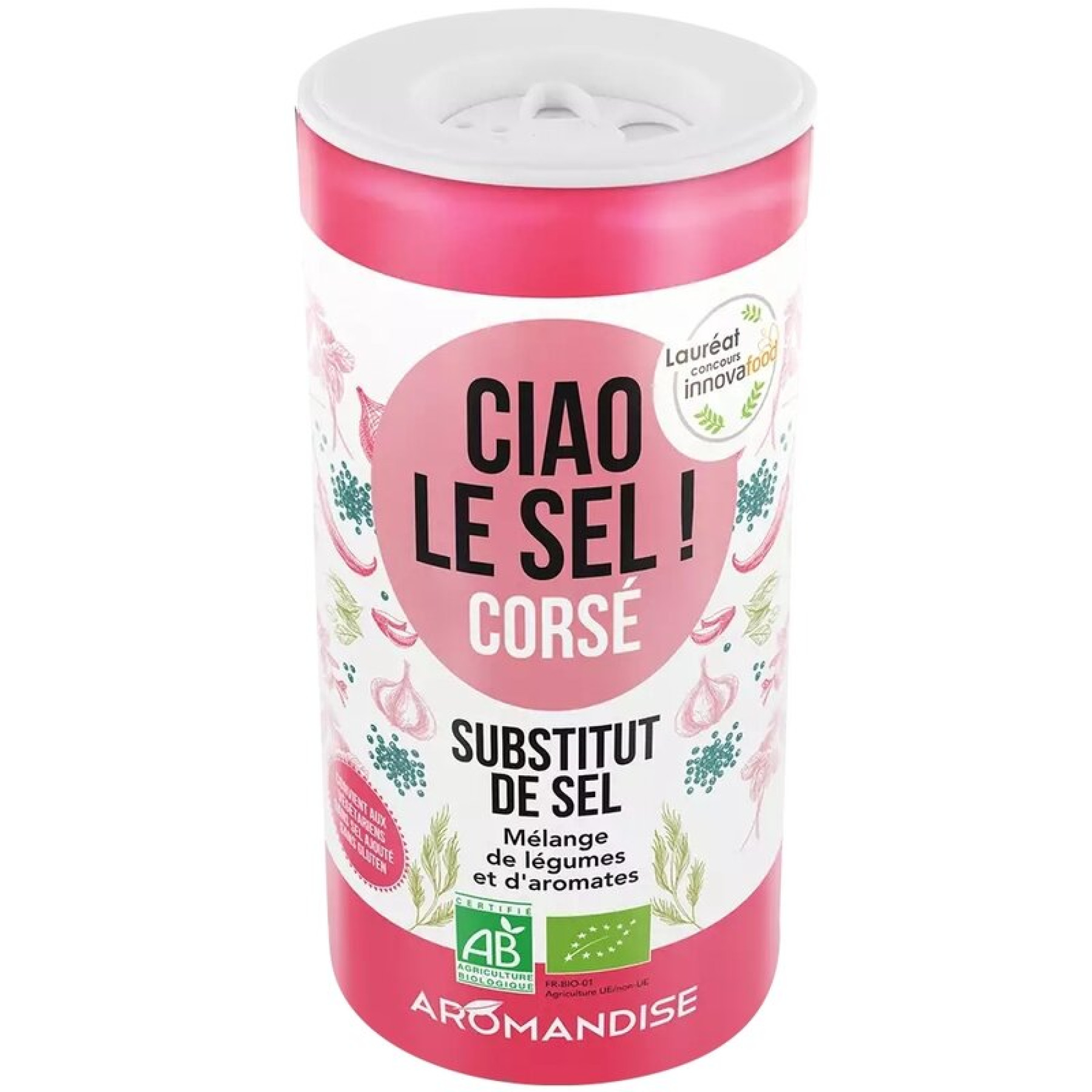 Inlocuitor de sare grunjoasa bio 70g Aromandise