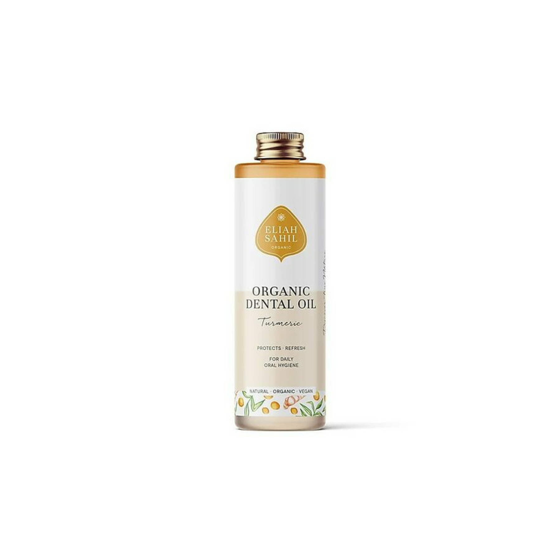 Ulei cu turmeric pentru igiena orala ecologic 50ml Eliah Sahil