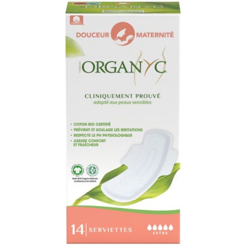 Igiena intima, Absorbante intime extra pentru perioada de dupa nastere, 14buc, biomag.ro