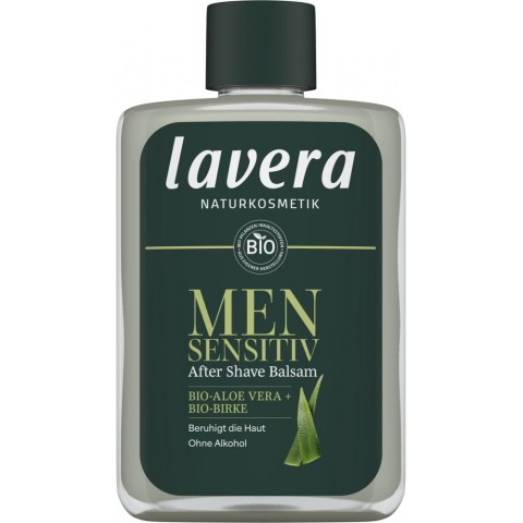 Lavera, After shave balsam sensitiv cu aloe vera bio si mesteacan bio - 100 ml, biomag.ro