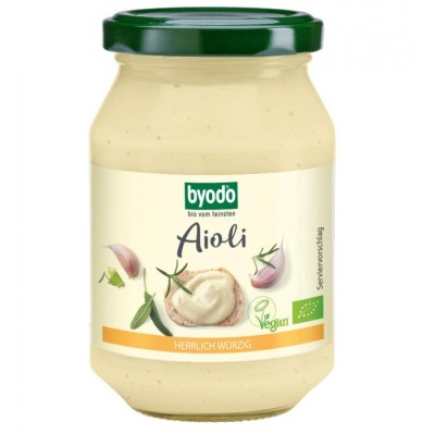 Aioli maioneza cu usturoi vegan bio - 250 ml