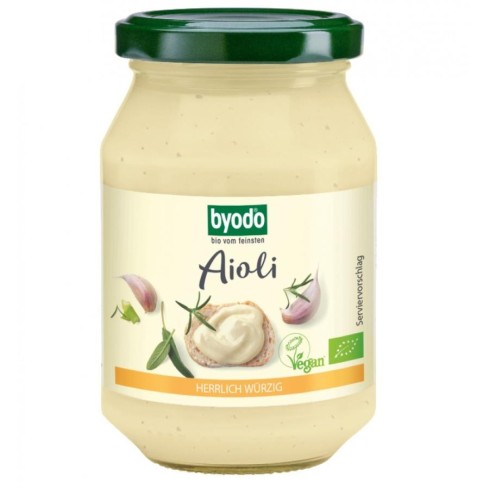 Aioli maioneza cu usturoi vegan bio - 250 ml