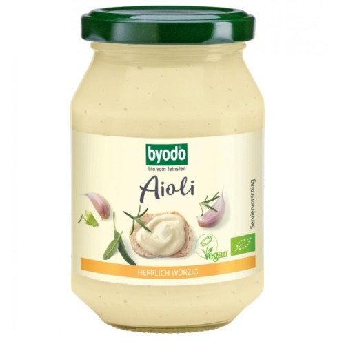 Aioli maioneza cu usturoi vegan bio - 250 ml