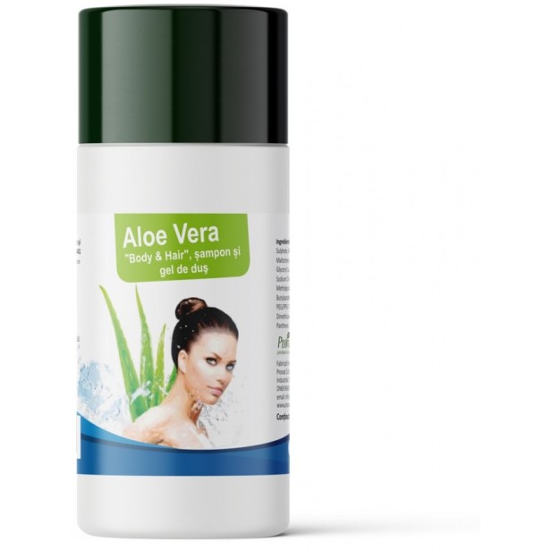 Aloe vera gel dus pentru par si corp, 200ml
