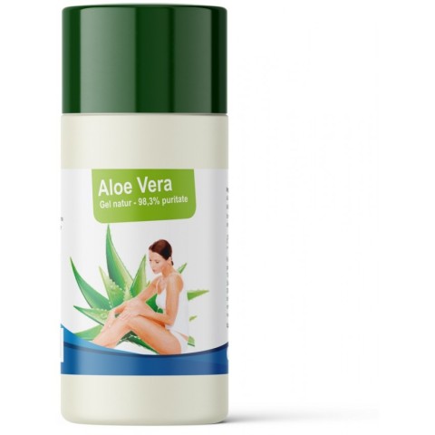 Cosmetice pentru fata, Aloe vera gel natur pentru piele, puritate 98.3%, biomag.ro