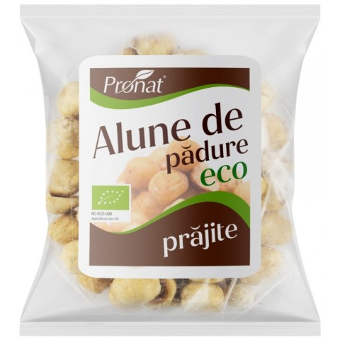 Samburi, Alune de padure bio prajite, nesarate 50g, biomag.ro