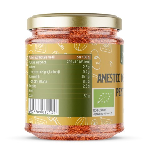 Pagina 27 Traieste sanatos, Amestec de condimente bio pentru omleta, 120g, biomag.ro