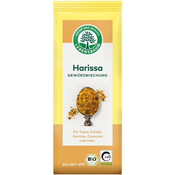 Amestec bio de condimente picante harissa - 50 g