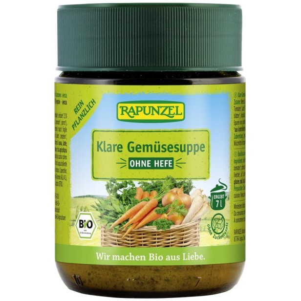 Amestec bio de legume pentru supa clara fara drojdie - 140 g
