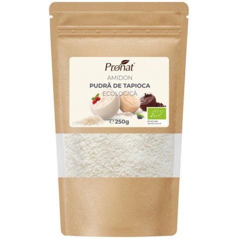 Pudre-Prafuri, Amidon pudra de tapioca bio, 250g, biomag.ro