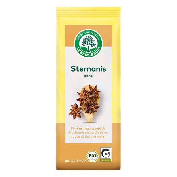 Anason stelat intreg bio - 10 buc