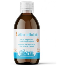 Apa de gura cu gel de argila verde, apa de argint si ananas, 100ml