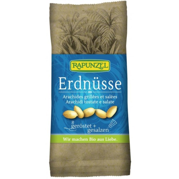 Arahide bio prajite si sarate  - 75 g