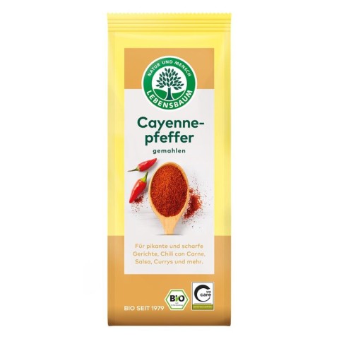 Condimente bio, Ardei cayenne macinat - 50 g, biomag.ro