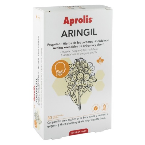 Intersa Labs - Aprolis, Aringil (tablete din plante si propolis) 25.2g 30 tablete, biomag.ro