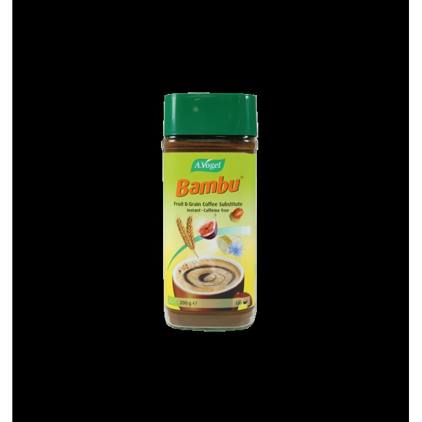 Bambu bautura bio instant din fructe si cereale, inlocuitoare de cafea, 200g a. vogel