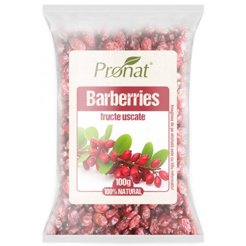 Fructe uscate, Barberries fructe uscate, 100g, biomag.ro