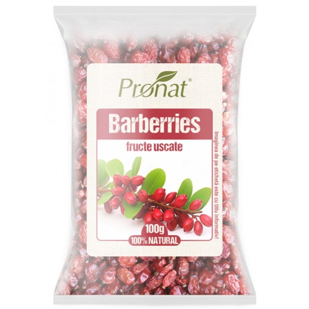 Barberries fructe uscate, 100g