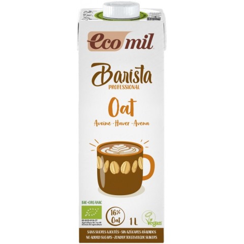 Bauturi vegetale, Barista, bautura vegetala bio de ovaz pentru cafea, 1000ml, biomag.ro