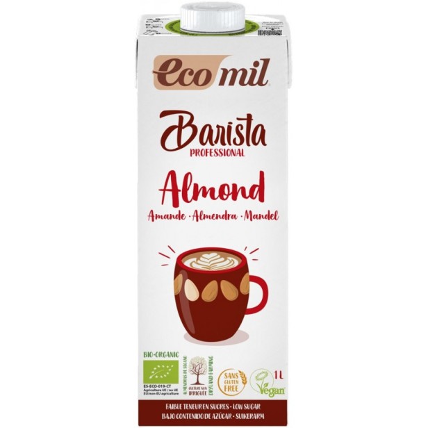 Barista, bautura bio vegetala de migdale, pentru cafea, 1l