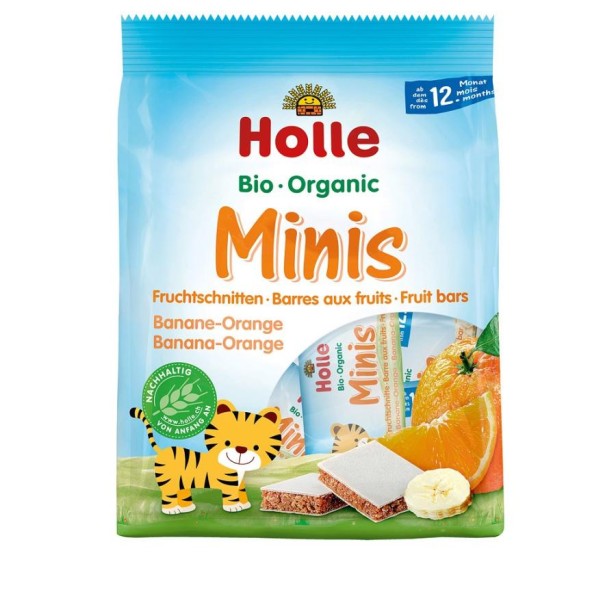 Batoane cu fructe banana si portocale 12 luni - 100 g