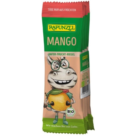 Biscuiti si gustari bio copii, Baton bio cu ovaz si mango pentru copii - 92 g, biomag.ro