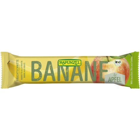Batoane bio cu fructe, Baton cu fructe banana si mar bio - 40 g, biomag.ro