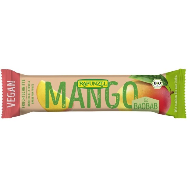 Baton de fructe cu mango si baobab  - 40 g