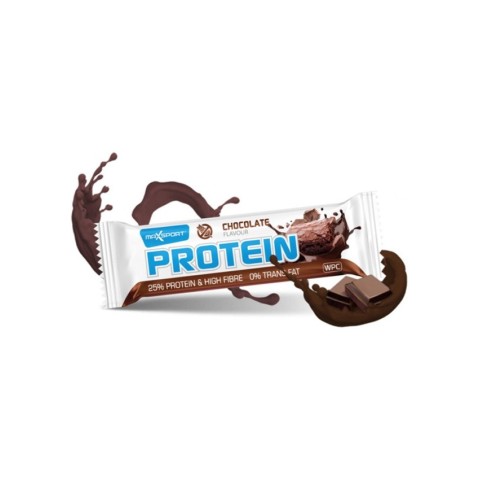 MAXSPORT, Baton proteic cu ciocolata, 60g max sport, biomag.ro