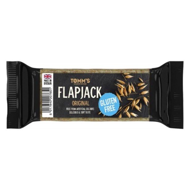 Baton proteic energizant flapjack original, fara gluten 100g