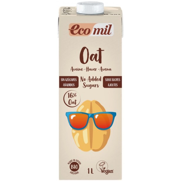 Bautura bio de ovaz 16%, natur, 1000ml