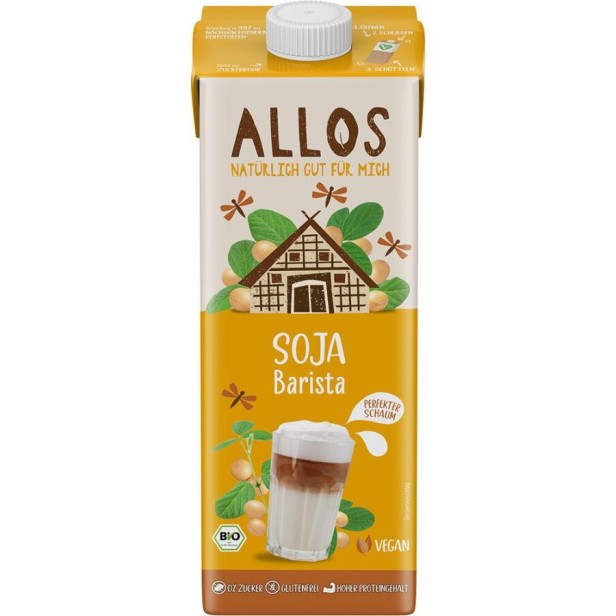 Bautura de soia barista fara gluten - 1 l