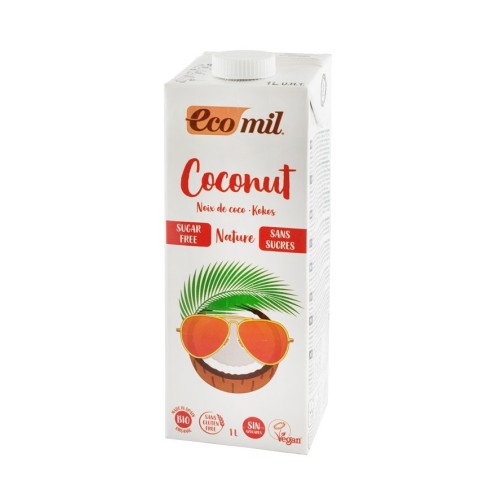 Bauturi vegetale, Bautura vegetala bio de cocos, fara zahar, 1000ml, biomag.ro
