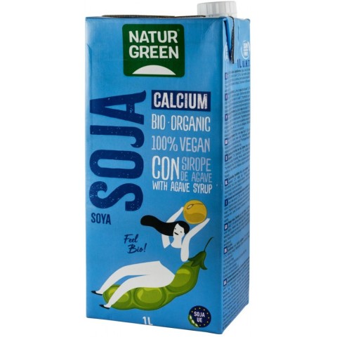 Pagina 26 Traieste sanatos, Bautura vegetala bio de soia cu calciu, 1000ml natur, biomag.ro