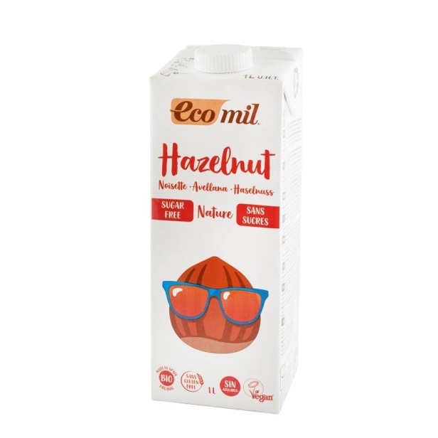 Bautura vegetala bio din alune fara zahar nature, 1000ml