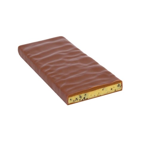 Ciocolata bio, Bio + fair ciocolata cu lapte si mac, 70g, biomag.ro