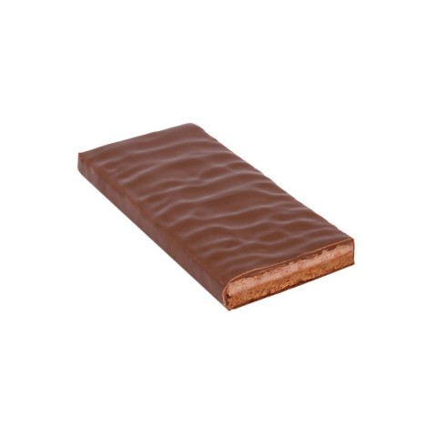 Ciocolata bio, Bio + fair ciocolata cu lapte umpluta cu castane si merisoare, 70g, biomag.ro