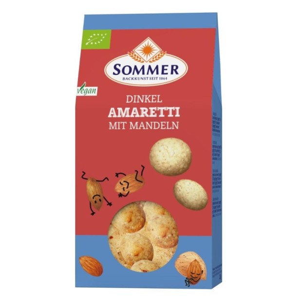 Biscuiti amaretti din faina de spelta - 125 g