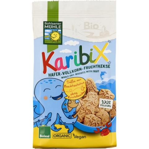 Bohlsener Muehle, Biscuiti bio caracatita vegani pentru copii - 125 g, biomag.ro
