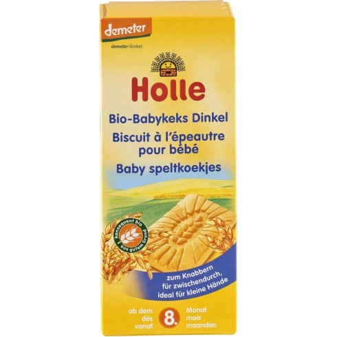 Biscuiti bio cu spelta pentru copii 8 luni - 150 g