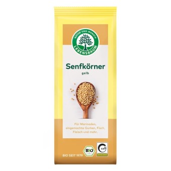 Boabe de mustar galben bio - 80 g