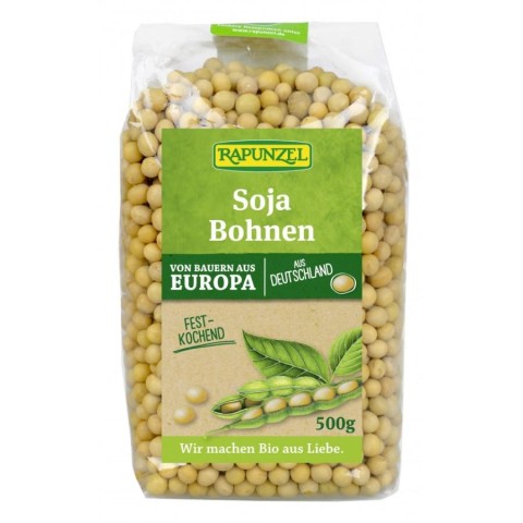 Legume bio, Boabe de soia bio - 500 g, biomag.ro