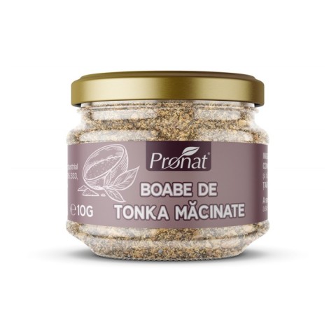 Pronat Glass Pack, Boabe de tonka macinate 10g, biomag.ro