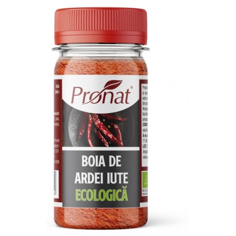 Condimente naturale, Boia de ardei iute bio, 50g, biomag.ro