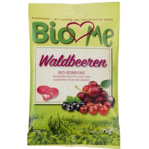 Bomboane bio, Bomboane bio cu fructe de padure - 75 g, biomag.ro