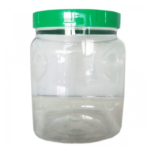 Borcan din plastic alimentar, 2000ml