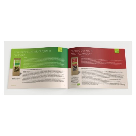 Ceaiuri naturale, Brosura ceaiuri herbs & fruits, biomag.ro