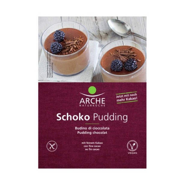 Budinca bio de ciocolata, 50g